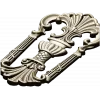 Regal shell cartouche - detailed STL 3D model for CNC