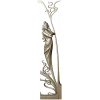 3D модель "Муза Ар-Нуво" - STL для ЧПУ фрезера