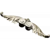 Winged Acanthus Cartouche - STL 3D model for CNC