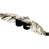 Winged Acanthus Cartouche - STL 3D model for CNC