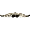 Winged Acanthus Cartouche - STL 3D model for CNC