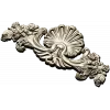 Картуш "Ракушка и розы" - 3D модель STL для ЧПУ