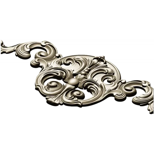 Imperial Rocaille Applique - STL 3D model for CNC carving