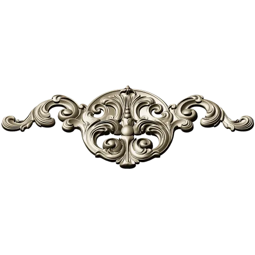 Imperial Rocaille Applique - STL 3D model for CNC carving