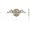 Imperial Rocaille Applique - STL 3D model for CNC carving