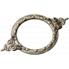 Ornate Round Cartouche - STL 3D model for CNC