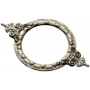 Ornate Round Cartouche - STL 3D model for CNC