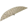 Peacock Fan Decorative Applique - STL 3D Model for CNC
