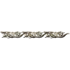 Ornate Floral Scroll Border STL for CNC