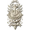 Classical Laurel Horn Cartouche - STL 3D Model for CNC