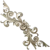 Acanthus Corner STL 3D Model for CNC Router