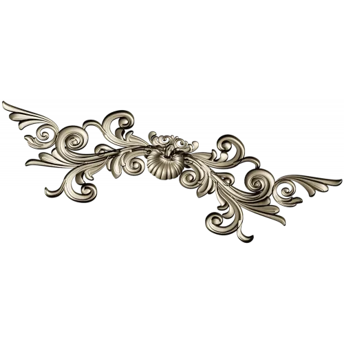 Acanthus Corner STL 3D Model for CNC Router