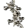 Acanthus Corner STL 3D Model for CNC Router