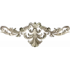 Rococo acanthus cartouche - STL 3D model for CNC