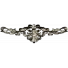 Rococo acanthus cartouche - STL 3D model for CNC