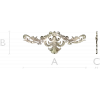 Rococo acanthus cartouche - STL 3D model for CNC