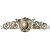 Aurelia Cartouche - decorative STL 3D model for CNC milling