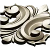 Acanthus Rocaille STL 3D Model for CNC Milling