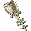 Baroque Acanthus Shield - STL 3D model for CNC