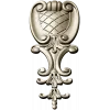 Baroque Acanthus Shield - STL 3D model for CNC