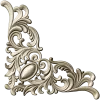 Rococo Acanthus Corner STL 3D Model for CNC