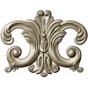 Rococo Acanthus Cartouche STL for CNC Milling