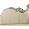 Rococo acanthus crest STL 3D model for CNC