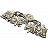 Grapevine Cartouche decorative STL model for CNC