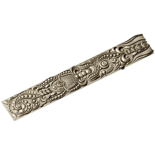 Ornamental Vine Frieze STL for CNC