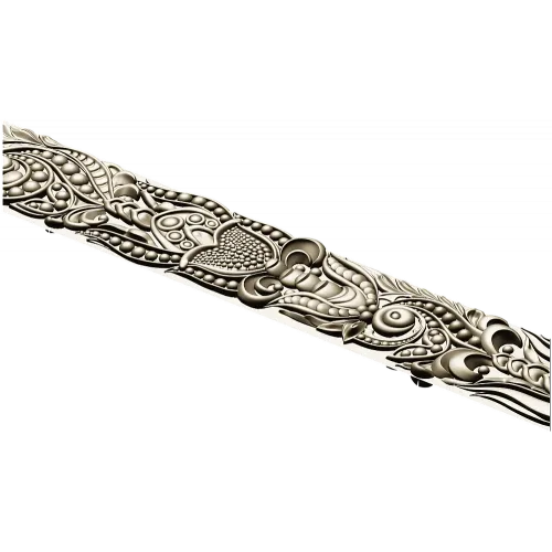 Ornamental Vine Frieze STL for CNC