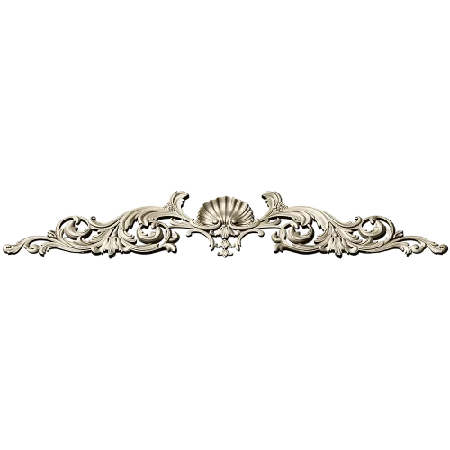 Rococo Seashell Crest - 3D STL for CNC Milling