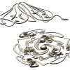 Spiral Rosette & Corner Ornament STL set for CNC