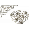Spiral Rosette & Corner Ornament STL set for CNC