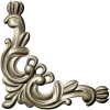 Rococo Acanthus Corner STL for CNC