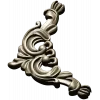 Rococo Acanthus Corner STL for CNC