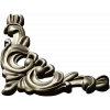 Rococo Acanthus Corner STL for CNC