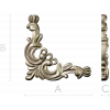 Rococo Acanthus Corner STL for CNC