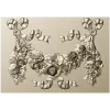 Цветочная гирлянда с лентами - 3D модель STL для ЧПУ