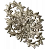 Aurelia Cartouche - ornate vertical STL 3D model for CNC