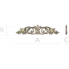 Baroque Acanthus Vine Cartouche - STL 3D Model for CNC