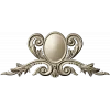 Ornate Oval Cartouche - STL 3D model for CNC