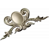 Ornate Oval Cartouche - STL 3D model for CNC