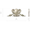 Ornate Oval Cartouche - STL 3D model for CNC
