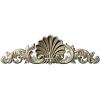 Seashell Rocaille Crest - STL 3D model for CNC milling
