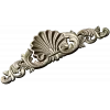 Seashell Rocaille Crest - STL 3D model for CNC milling
