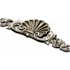 Seashell Rocaille Crest - STL 3D model for CNC milling