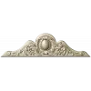 Classic Oval Cartouche Pediment - STL 3D Model for CNC