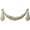 Floral Festoon Garland STL for CNC Router
