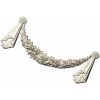 Floral Festoon Garland STL for CNC Router