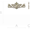 Рокайльный картуш - 3D модель STL для ЧПУ